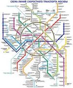 Схема метро в Москве