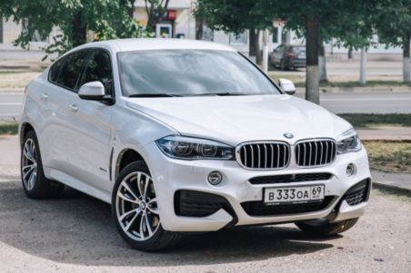 Новая BMW x6 аренда в Твери