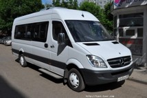 Мерседес туристический с кондиционером на свадьбу 20 мест, 1 300 р/час